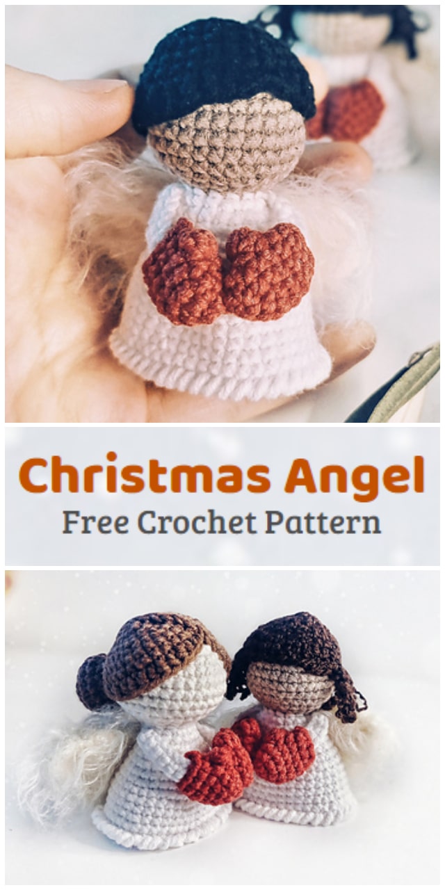 We are going to learn How to Crochet Christmas Angel Ornament Pattern. Free ang easy angel pattern, so you could make bunch of these cuties