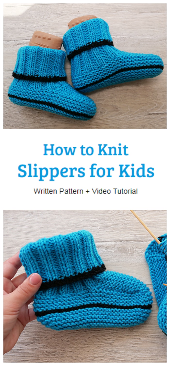 We are going to learn How to Knit Slippers for Kids. Keep your feet cozy and warm when you work up one of these slipper patterns.