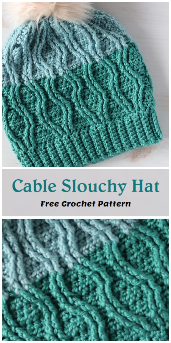We are going to learn How to Crochet Straits Slouchy Hat Pattern. This Crochet Hat uses crochet post stitches to create a wavy cable design. A slouchy crochet hat is the perfect solution for a bad hair day, and it's a stylish accessory to keep you warm. There are many variations on this type of hat, but this project is most popular.