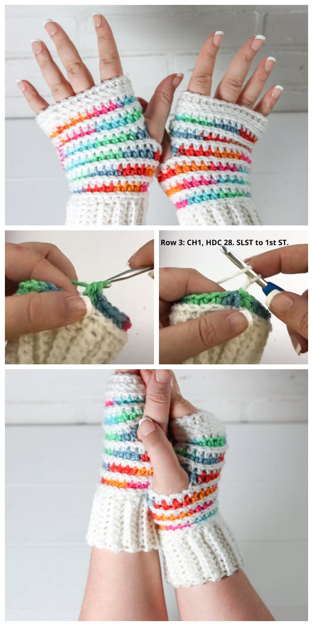 Crochet Wrist Warmers Free Pattern Crochet Kingdom