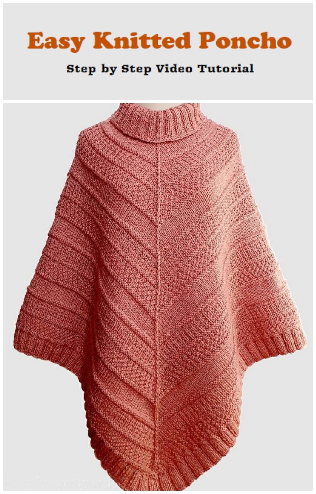 cheap knitted ponchos