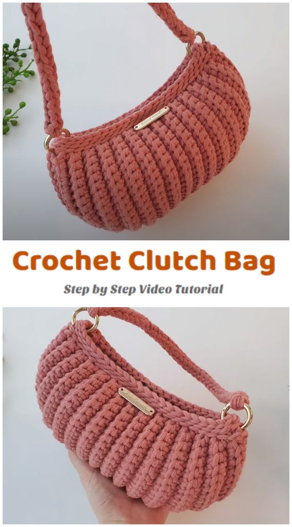 We are going to learn How to Crochet elegant and versatile design Clutch Bag. It´s a design that will bring a delicate touch to any outfit.