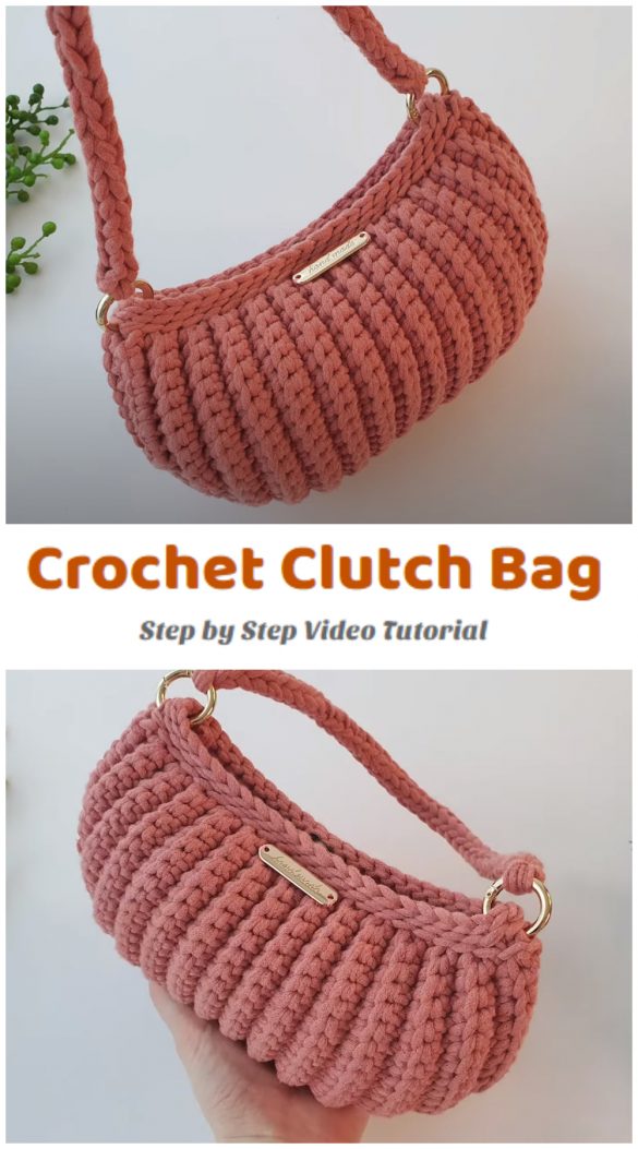 Crochet Clutch Bag Tutorial - Crochet Kingdom