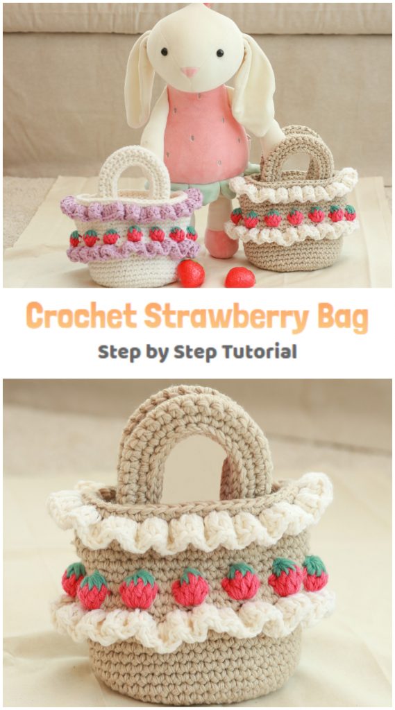 We are going to learn How to Crochet Strawberry Stitch Bag. Have you discovered the super cute ‘Strawberry Crochet Stitch Pattern’ before? What a unique appearance and texture it has. 