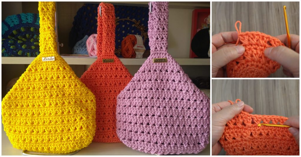 Easy and Quick Crochet Wrist Bag Crochet Kingdom