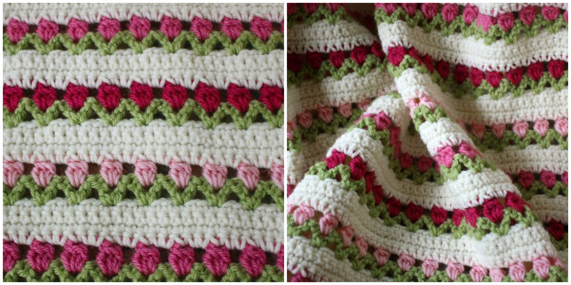 6 Easy Crochet Tulip Stitch Patterns - Crochet Kingdom