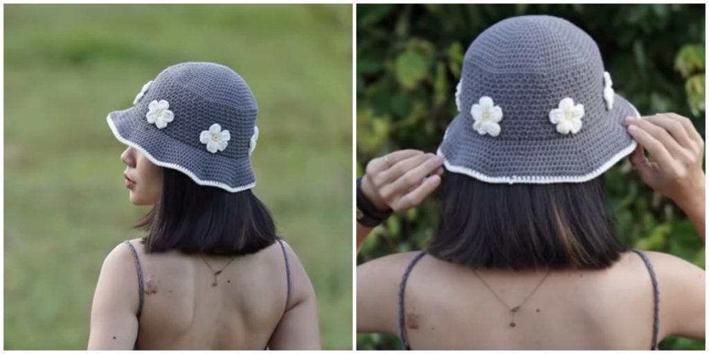 This is new easy crocheting Daisy Summer Bucket Hat Tutorial. Please enjoy the tutorial !
