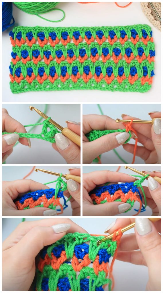 If you don’t know how to make the Crochet tulip stitch yet, this is the perfect crochet patterns and tutorials for you. This stitch can be used in a variety of projects, such as dresses, summer projects, scarves, blankets or even afghans.