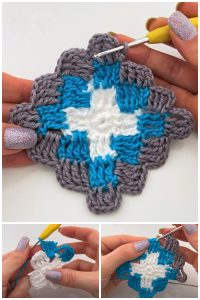 2 Most Beautiful Crochet Squares - Crochet Kingdom