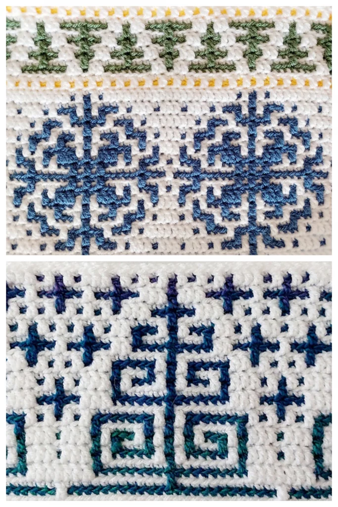 Are you ready to start working your first mosaic pattern? These mosaic Christmas crochet patterns will get you going in the right direction.