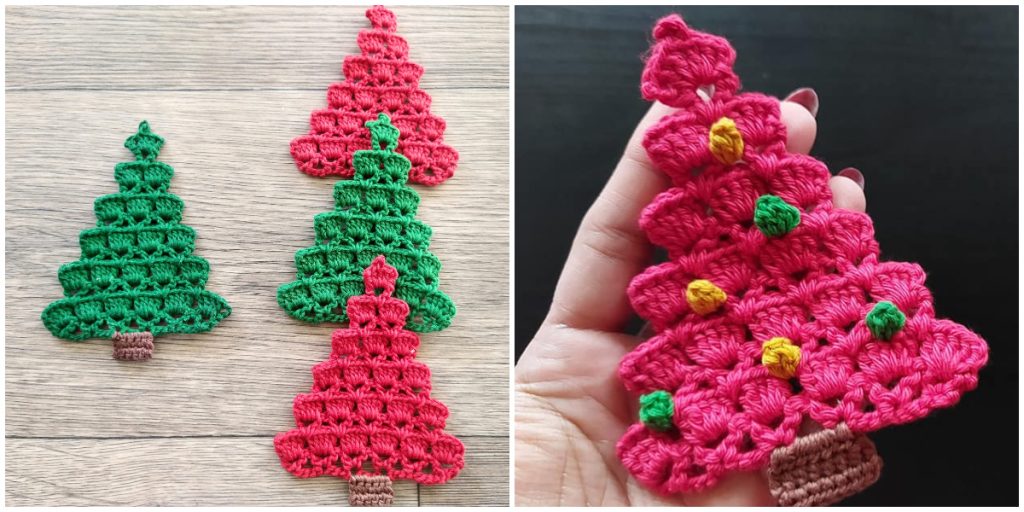 Today I will show you how to crochet these Beautiful Crochet Christmas Tree Ornaments, easy and perfect for beginners. I love that Christmas Ornaments are so versatile. You can use them to decorate your tree, string them on your mantle, or even attach them to your gifts.