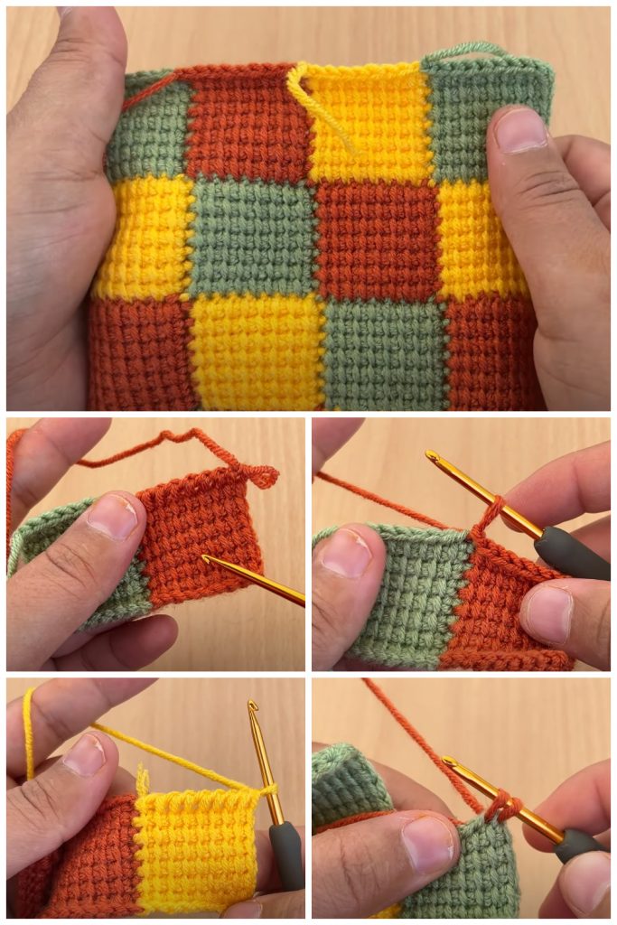 The best thing about Tunisian Crochet is that you can make projects very similar to traditional knitting, but without complicating your life with an additional needle.