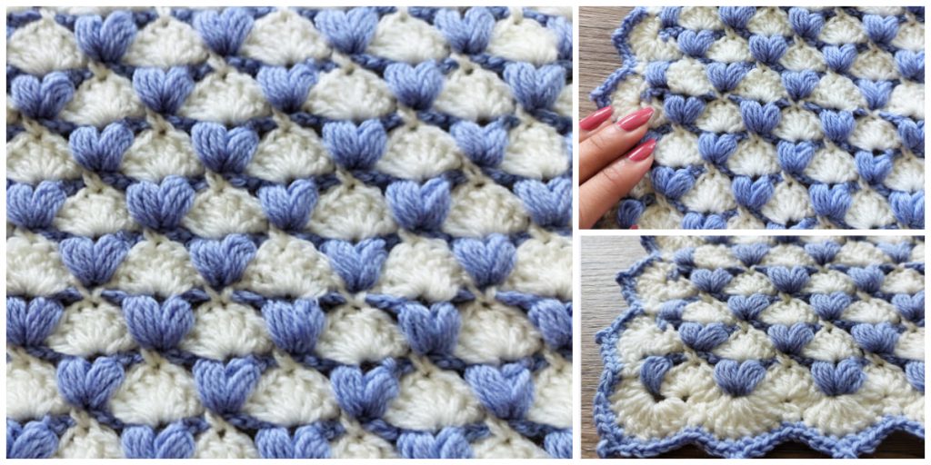 I saw this Crochet Stitch Blanket and fell in love with it. It's easy stitch to learn and takes only a minimum amount of experience. Enjoy !