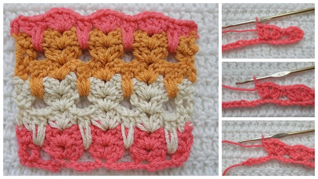 If you love cats, Crochet Cat Stitch is a fun stitch pattern to learn. This Stitch consists primarily of double crochet and chain stitches.