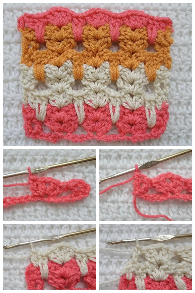 If you love cats, Crochet Cat Stitch is a fun stitch pattern to learn. This Stitch consists primarily of double crochet and chain stitches.
