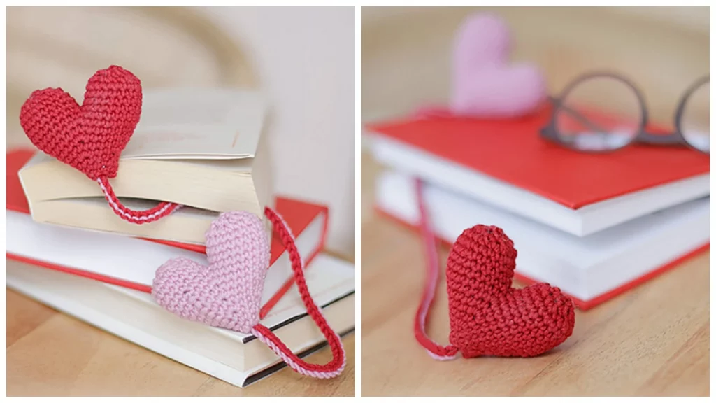 For those of us who love to lose ourselves in a good book, a handmade bookmark is a must-have accessory. And what better way to mark your page than with a sweet and simple Crochet Heart Bookmark? These charming little hearts are quick and easy to make, making them a perfect project for Valentine's Day or any other special occasion. Not only do they add a touch of love to your reading experience, but they also make a thoughtful and personal gift for book lovers of all ages. So whether you're looking for a quick and easy project or just a little something to brighten up your day, grab your hook and yarn and let's get started on a crochet heart bookmark today!