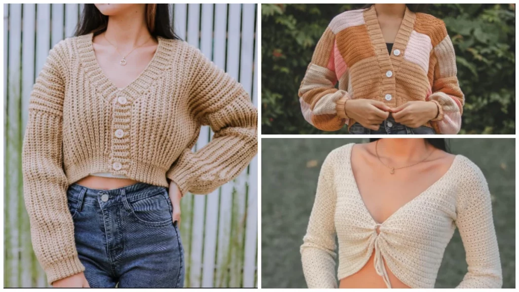 Crochet Cardigans For Ladies are perfect for layering and can be worn year-round, making them a versatile addition to any wardrobe.