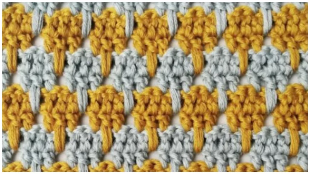 How to crochet Larksfoot stitch pattern? This is a beautiful stitch that creates a lovely texture that resembles the footprints of a lark.