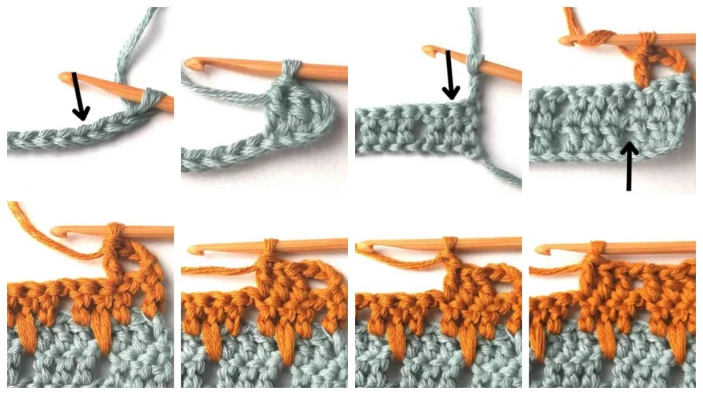 How to crochet Larksfoot stitch pattern? This is a beautiful stitch that creates a lovely texture that resembles the footprints of a lark.