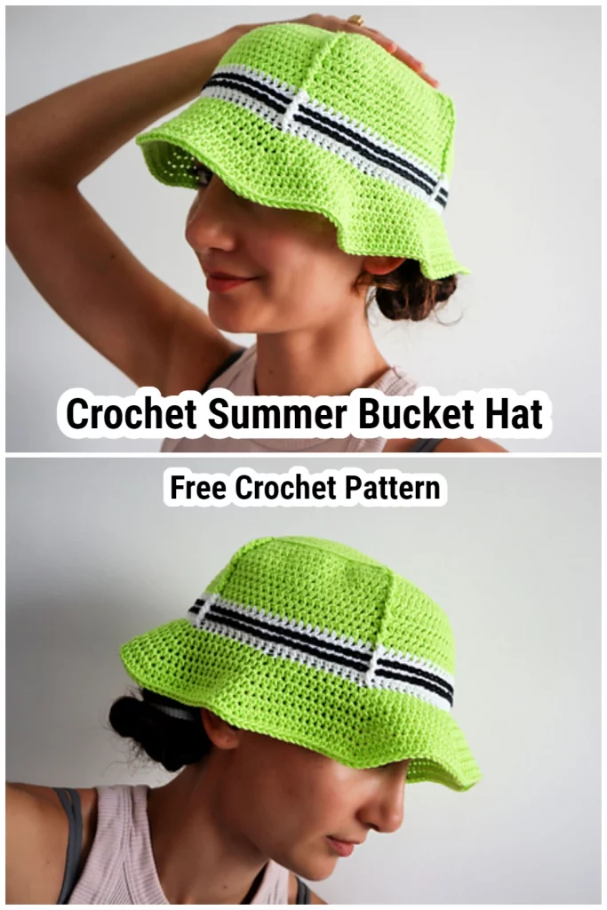 This Free Crochet Summer Bucket Hat Pattern for beginners and advanced crocheters alike are sure to be some of your new favorites.