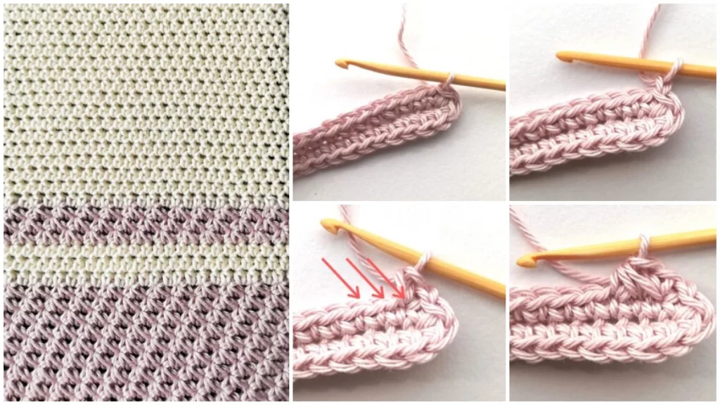 Have you seen this stunning stitch pattern before? Crochet Trinity Stitch is a unique stitch that combines crocheting and excellent texture.