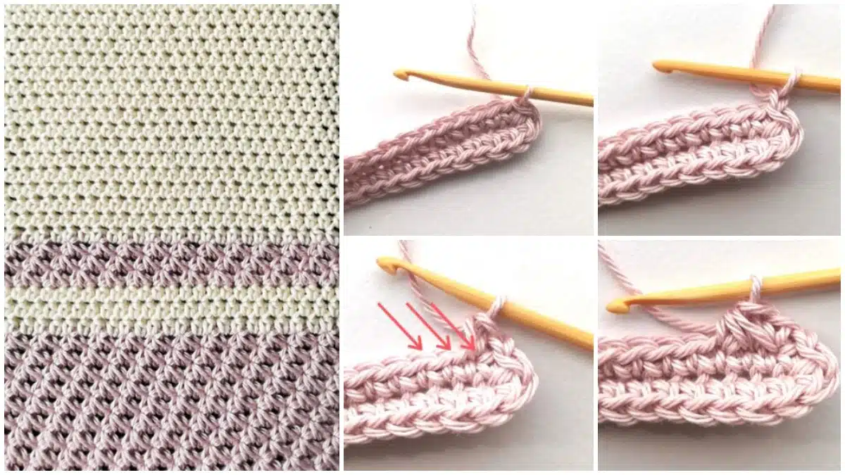 Crochet Trinity Stitch Pattern - Crochet Kingdom