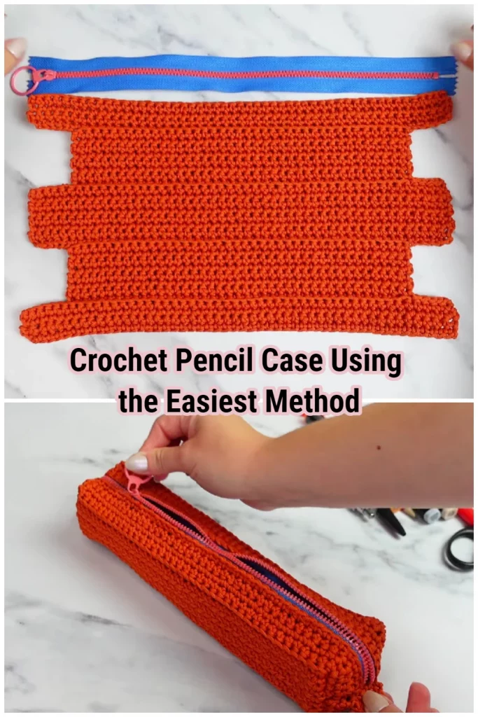 Today I will show you How to Crochet Pencil Pouch Using the Easiest Method. It’s Beginner friendly tutorial, you will not believe this. They’re really not as hard as you might think. If you’ve ever wondered how to crochet case, then you’ve come to the right place.